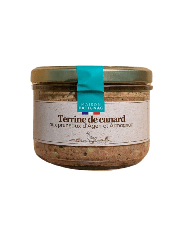 Terrine de canard aux pruneaux d'Agen et à l'Armagnac