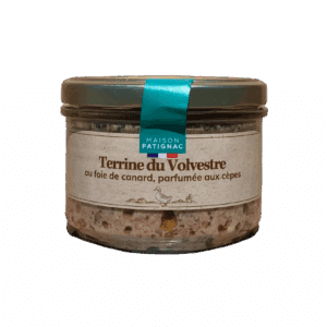 Terrine du Volvestre au foie de canard, parfumée aux cèpes