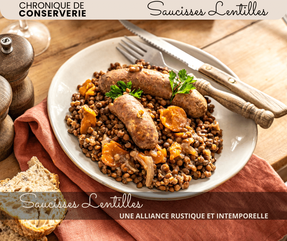 Saucisses Lentilles Une Alliance Rustique et Intemporelle